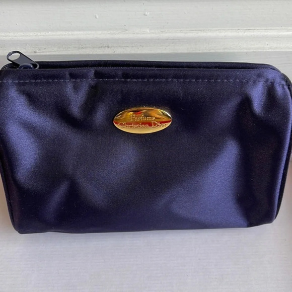 Christian Dior zippered cosmetic pouch - Picture 1 of 9